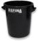 Refina X-2 Black Mixing Tub 50L for Floor Compounds, Plaster and More, Screed Mixing Tub 450x470mm