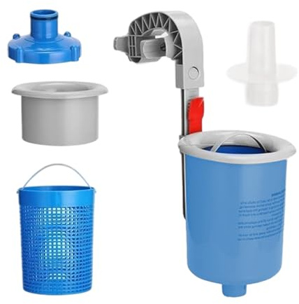 Songelt Wandmontierter Schwimmbad-Skimmer, Wandhalterung, automatische Oberflächenbehandlung, schwimmender Skimmer, wartungsarmer Pool mit verstellbarer Halterung