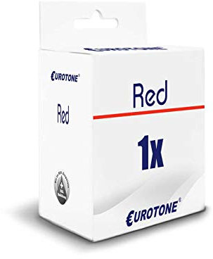 1x Eurotone Tintenpatrone kompatibel für Canon Pixma Pro 10 S ersetzt PGI-72R PGI72R Red