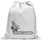 Kiwistar - Turnbeutel - weiss - Downloading - Kacke - Klo - Shit - Fun Rucksack Sport Beutel Gymsack Baumwolle mit Ziehgurt