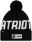 New Era NFL 19 Sport Knit Mütze New England Patriots Schwarz, Size:ONE Size