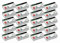 Leitz Power Performance Heftklammern P2 (Nr. 10), Verzinkt, Box mit 1000 Heftklammern (20x, No10)