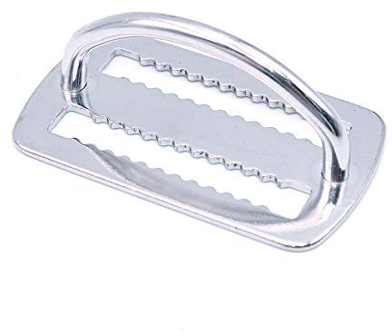 Namvo 316 Edelstahl D Ring Schnalle Scuba Diving Weight Belt Keeper für 5cm Weight Belt Surfing Schwimmen Sport Zubeh?r