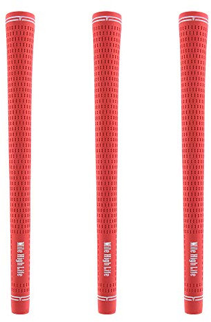 Mile High Life Manopole da golf, impugnature standard per mazze da golf, confezione da 3 o 13 impugnature da golf, in gomma, per uomini, donne, ragazzi (confezione da 3 pezzi)