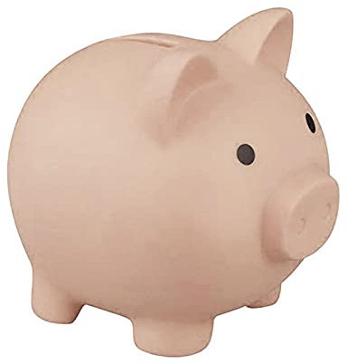 monshop Sparschwein Plastik, Sparschwein Schwein, Weichem Körper In Lebendigen Farben, Mini Kleines Schwein Sparbüchse Münzbank, Lustige Geschenke