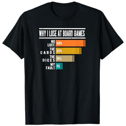 Brettspiele Geschenke Gamer Unisex Board Games T-Shirt Schwarz Klassisches Halbarm T-Shirt Crew-Ausschnitt Small
