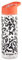 Smash Sipper Trinkflasche mit Strohhalm, 700 m, Schwarz/Korallenrot