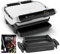 Tefal Optigrill Elite Kontaktgrill mit Grillboost-Funktion 2000 Watt+Snacking & Baking Backschale + Rezeptbuch|Indoor Elektro Grill|12 automatische Programme|Intuitiver Sensor|Touch Display, Edelstahl