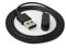System-S USB 2.0 Kabel 100 cm Ladekabel für Oppo Watch Free Smartwatch in Schwarz