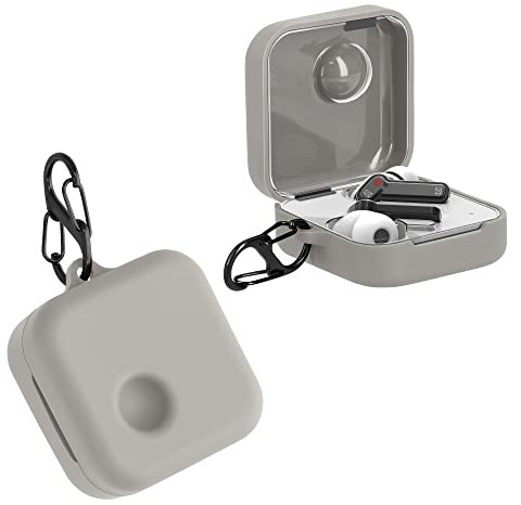 kwmobile Hülle kompatibel mit Nothing Ear (1) Hülle - Kopfhörer Case - TPU Silikon Cover - Schutzhülle in Grau