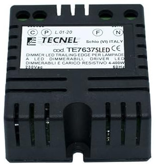 TE7637SLED Dimmer Strip Led 230V E Tutti I Tipi Di Lampade 230V Tecnel
