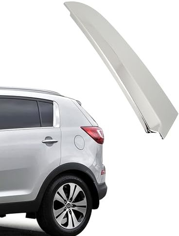 832703W010 Hecktürverkleidung, Zierleiste der C Säule Hinten, Verchromte Säulenabdeckung, Ersatz der Hinteren Türsäulenabdeckung für Sportage 2011 Bis 2016