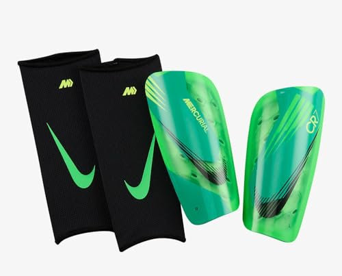 Nike Unisex Schienbeinschoner Nk Cr7 MERC Lite Grd - Sp24, Green Strike/Stadium Green/Black, FN4325-398, L