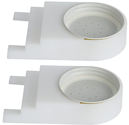 Bienen-Zucker-Futterspender-Deckel, 2 Stück, Bienenbox, Wasser-Futterspender, Bienen-Futterspender, Bienen-Futterspender, Eingangs-Futterspender, Bienen-Futterspender,