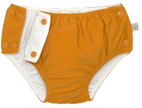 Lässig Splash & Fun Schwimmwindel mit Druckknöpfen (gold, 74/80 7-12 Monate)