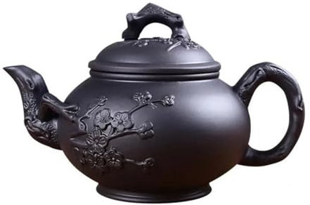Teekannen-Set Yixing 400ml Zisha Kung Fu Zeremonie Geschenk Bonus 3 Tassen 50ml Keramik Teekanne Handmade Porzellan Teekanne Tasse Set Lila Ton Teekannen Weihnachts Teekanne Und Tasse Set