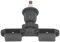 Car Vent Mount for Handheld Radio, ABS Car Radio Holder, Car Air Vent Holder Mount, for Most Handheld Two Way Radios
