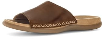Gabor Damen Pantoletten, Frauen Slipper,Best Fitting,Sandalen,Freizeitschuhe,Schlupfschuhe,schluepfschuhe,Slides,Slip-ons,Peanut,39 EU / 6 UK