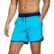 TMEOG Costume Uomo Mare Pantaloncini da Bagno Costumi da Piscina Surf Boxer Mare Costume da Spiaggia Bagno Vintage Pantaloncino Mare con Tasche e Coulisse(Blu Cielo,XL)