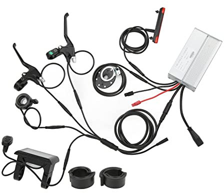 Dilwe Elektrischer Fahrradmotor-Controller, 30 A wasserdicht, 1000 W, 36 V/48 V, S900-Anzeigemessgerät, für Fahrrad-Modifizierung, Lithium-Batterie, Hochleistung, Sicherheit, Universal Anwendung