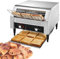 Tostadora comercial con cinta transportadora de 450 rebanadas/h, tostadora industrial eléctrica de alta resistencia, equipo de restaurante de acero inoxidable de 2640 W, tostadora de panecillos para