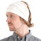 CHARM Stirnband Herren Bandana Damen - Kopftuch Herren Hair Band Men Headband Damen Piraten Haarband Männer Sport Weiß L