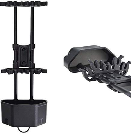 SHARROW Detachable Quiver Anbauköcher für Compound und Armbrustschützen Bogenköcher für 5 Jagdpfeile Rückenköcher Pfeilköcher