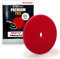 Detailmate Set - Menzerna Heavy Cut Foam Pad - 150 mm - harter Polierschwamm - rot + 2 detailmate Nitril - Schutzhandschuhe