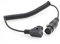 D-Tap Câble XLR mâle vers femelle 4 broches pour adaptateur de batterie (spiralé)