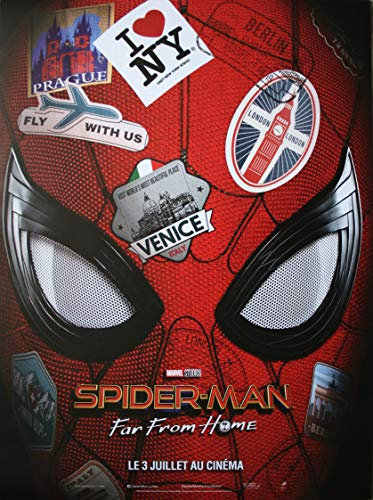 Spider Man Far from Home Filmposter Original Rollen (Format 53 x 40 cm) Preventive A