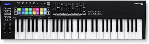 Novation Launchkey 61 [MK3], controller tastiera MIDI - Integrazione profonda con Ableton Live. Modalità accordo, modalità scala e arpeggiatore. Tutto il software di cui hai bisogno