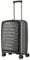 Travelite 4-Rad Handgepäck Koffer mit Vortasche erfüllt IATA-Bordgepäckmaß, Gepäck Serie AIR Base: Funktionaler Hartschalen Trolley im coolen Look, 075346-04, 55 cm, 43 Liter, anthrazit (grau)