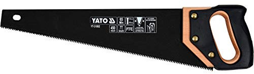 YATO Hand-Säge Fuchsschwanz Holz Bau Säge 450 mm Sägeblatt