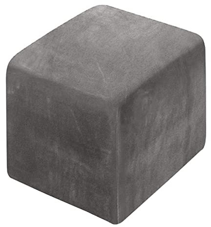 XGANGM Samt Hockerbezug Quadratisch 40x40/50X50cm Stretch Ottomane Schonbezug Hockerbezug Quadratisch Samt Hocker Husse/Hocker Abdeckung Ottoman Protector Cover Überzug,A,50x50cm