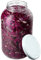 KADAX Bocaux en Verre de 4 L, Bocaux avec Couvercle Hermétique de 100mm pour la Conservation et la Fermentation, Bocaux pour Cornichons (Blanc, Lot de 1)