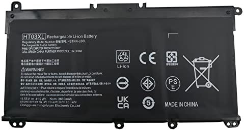 YXXM HT03XL Batteria per Notebook Computer HP 14-CE 14-CF 14-CK 14-CM 14-DH 14-DK 14-DF 14-MA 14Q-CS 14Q-CY 15-CS 15-DA-DB 15-CW 17-CA 240 245 250 G57 340 348 G5 L1 119-855 L11421-2C2