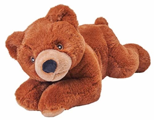 Wild Republic Ecokins Braunbär, Kuscheltier aus Stoff, Nachhaltiges Spielzeug, Baby Geschenk zur Geburt von Jungen und Mädchen, Stofftier 30 cm