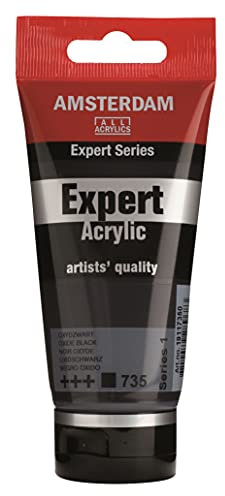 AMSTERDAM EXPERT ACRILYC 75ML NOIR OXYDE