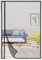 Mosquitera para puertas, 70x195cm con malla resistente y Hebilla de nailon de marco completo, negro