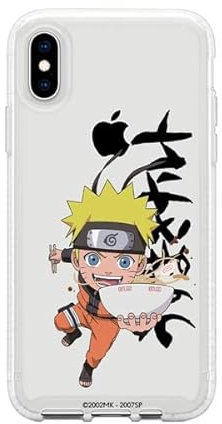 iPhone X Case - iPhone XS Official Naruto, Baby Ramen to Protect Your Mobile Phone, Transparent Silicone Flexible Case with Official License