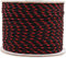 normani Allzweck-Outdoor-Seil 5 mm x 60 Meter Farbe Schwarz/Rot