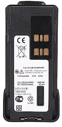 7.4V 3000mAh Walkie Talkie Batteria Ricaricabile per XPR7350 XPR7580 XPR7550 XPR3300 APX4000 APX1000 XPR3300 XPR3500 XPR7550 XPR7580 XPR7350 DP4400 PMNN4448