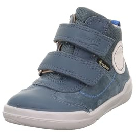 Superfit Jungen Superfree Leicht Gefütterte Gore-tex Lauflernschuh, Hellblau Weiß 8010, 23 EU