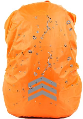 VIKY® Regenschutz Rucksack wasserdichte, Regenschutz für Rucksäcke (18-55L), Reflektierende Rucksack Regenschutz, Regenhülle Rucksack, Rucksack Regenschutzhülle für Wandern Camping Radfahren