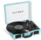 Victrola Journey+ Tocadiscos de Maleta + Bluetooth con Plato Giratorio de Tres velocidades | Turquesa | VSC-400SB-TRQ