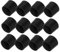 WOONEKY 12 Stück Trampolin Matratze Trampolin Teile Beine Mit Polster Trampolin Zubehör Trampolin Stangenkappen Trampolin Teil Bein Trampolin Beine Kappen Rohr Beinmanschette