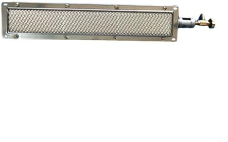 Barbecue alimentato a gas combustibile, bruciatore a infrarossi per barbecue, bruciatore a gas in ceramica in metallo e ceramica, bruciatore in ceramica a infrarossi, per forni all'aperto grigliare e