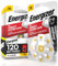 120 Batterie Acustiche Energizer per Apparecchi Acustici Auricolari Misura 10 Giallo Senza Mercurio - 15 Confezioni da 8 Pile