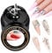 Paodduk Gel Glue for Nails - Long-Lasting Nail Rhinestone Glue Solid Nail Glue,Versatile Rhinestone Gel Glue Nail Adhesive for Nail Charm Rhinestones