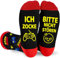 Lustige Geschenke für Männer Socken mit Spruch BITTE NICHT STÖREN ICH ZOCKE, Weihnachtsgeschenke für Männer und Frauen Gaming Zocker Socken, Coole Sachen für Teenager Mädchen Geschenk Junge 10 Jahre